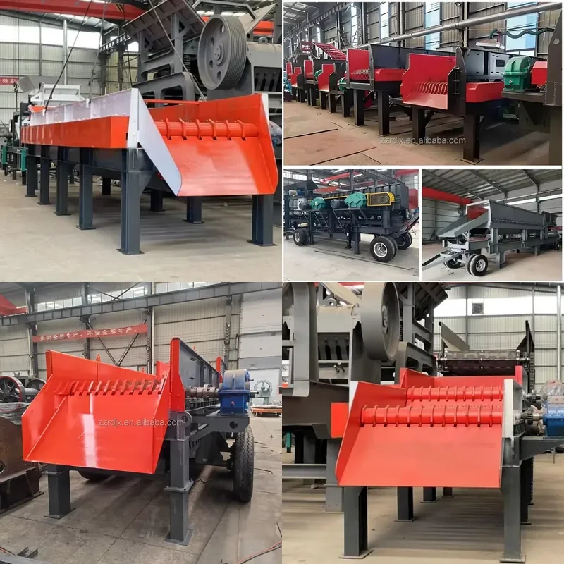 High Quality Earth Rock & Mud Rock Separator for Ore and Coal Mining Screening Machine