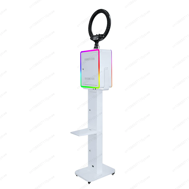 

Photo Booth Machine, Portable Selfie, Party Oval Dslr Ipad Photo Booth Case