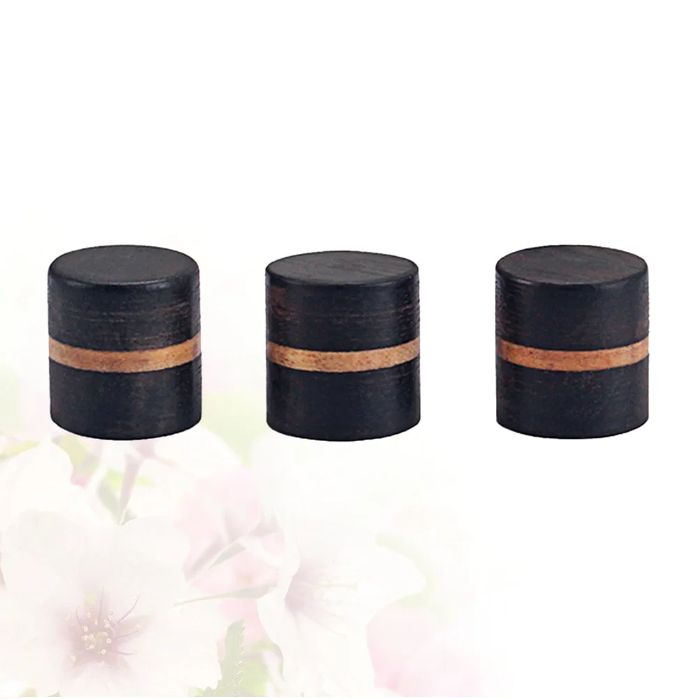 3 قطعة Gd407 مقابض خشب الورد متينة طويلة الأمد للجيتار باس أمبير استبدال المقابض أمبير تأثير دواسة مقبض الخشب الأحمر #4