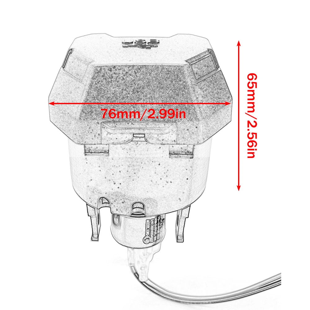 Motorcycle Socket Charger USB+ C Type For Kawasaki Versys650 2022 2023 2024