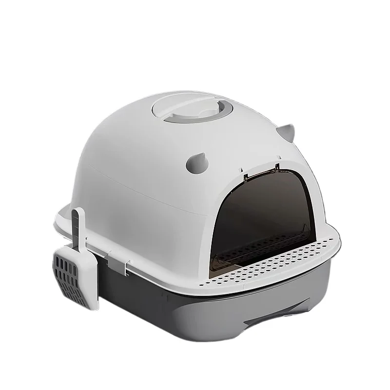 

Cat litter box fully enclosed drawer type