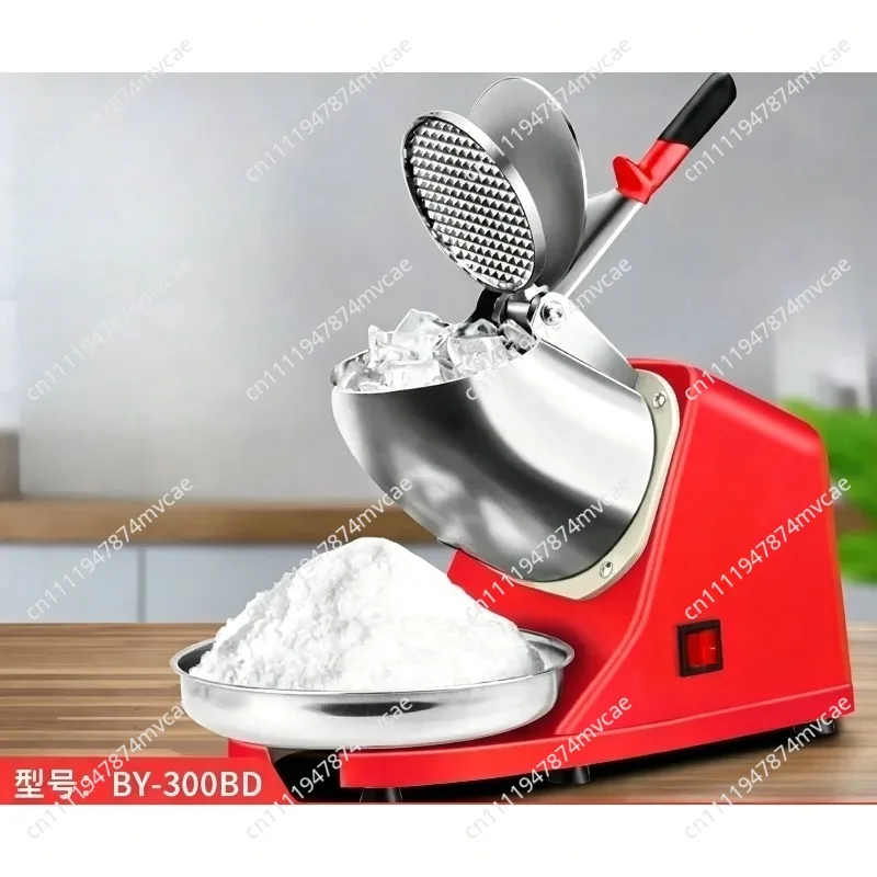 Silver-Gray Compact Crusher, Shaved Ice Machine, Shaver, Snowflake  Machine, Soft-Serve Ice Cream Machine