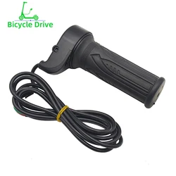 Electric Bicycle Twist Throttle Hall Sensor Universal Handlebar Accelerator 3 pin speed regulator 1.5m for Scooter Ebike E-bike