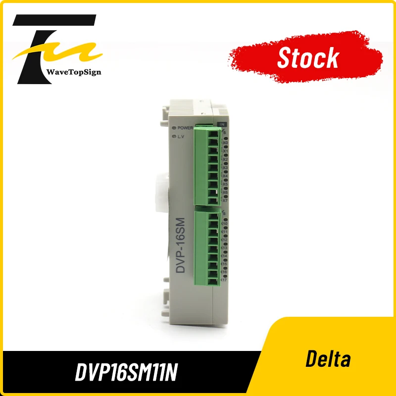 

Delta PLC Expansion Module DVP16SM11N Digital I/O Extension Module for DVP Series Controller