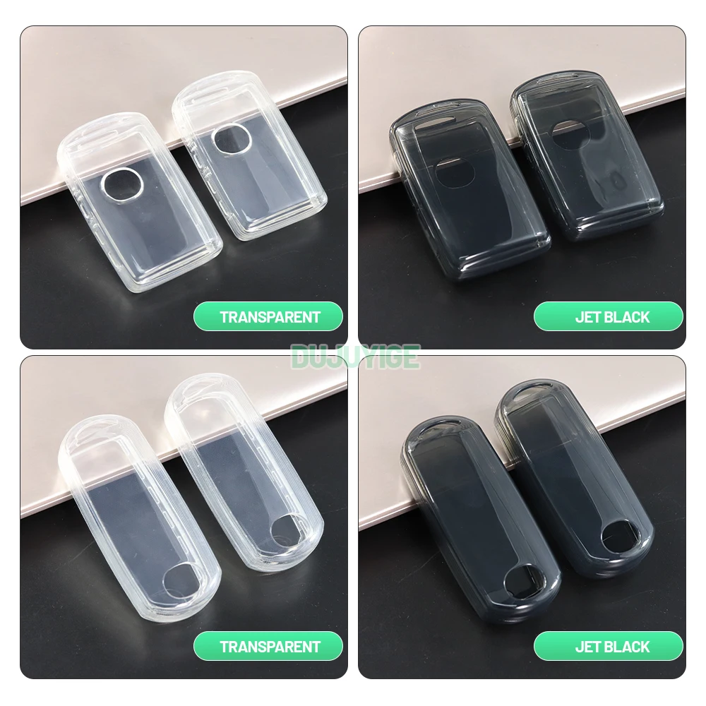 Clear TPU Car Key Case For Mazda MX-5 MX5 Miata ND 2015-2026 Key Fob Cover Protector Shell Auto Accessories 2020 2021 2022 2023