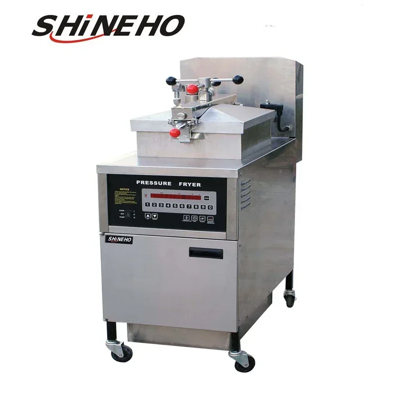 P007 broasted chicken machine/henny penny pressure fryer/kfc chicken frying machine view 3
