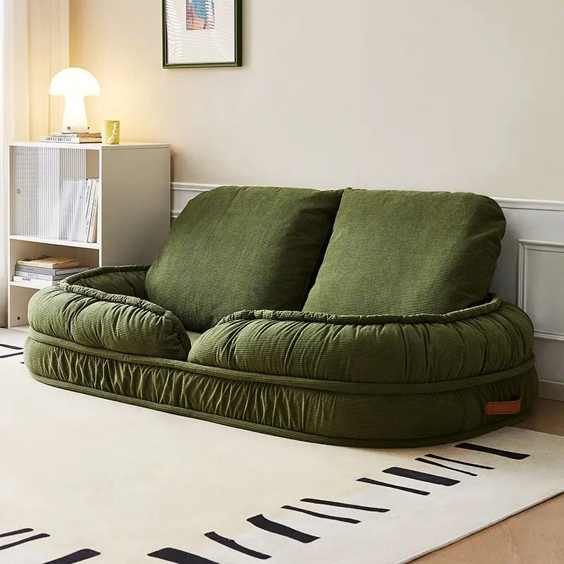 

Human kennel single folding lazy fabric small sofa
