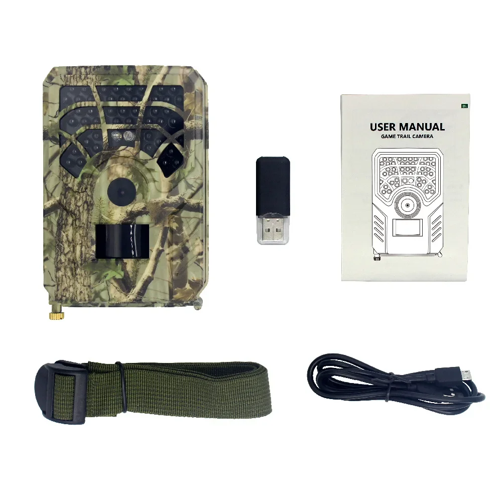 

Outdoor Trail Jungle Camouflage Hunting-Camera Wild Animal Detector Trail Camera Monitoring Infrared Heat Sensing Night Vision