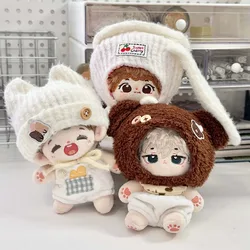 Fashion Rabbit Ears Doll Hat Bread Clothes Cat Ears Cotton Doll Clothes Endless Cream Series Doll Clothes Set 10cm Doll
