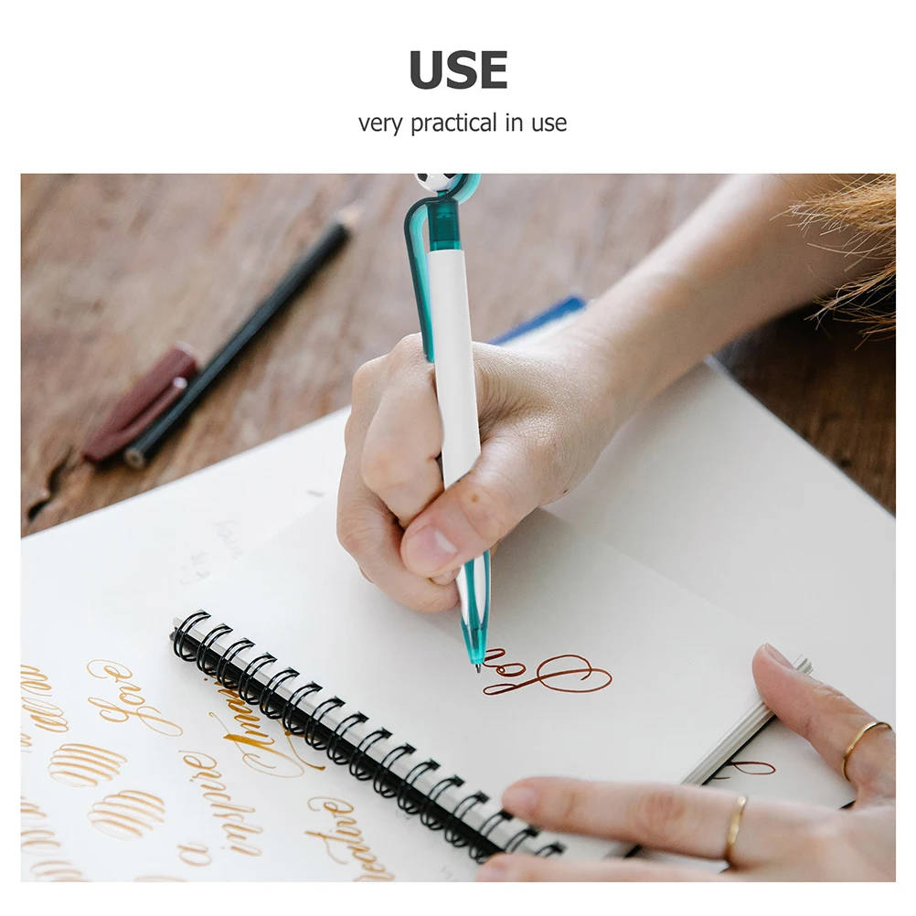 

20pcs Ballpoint Pens Soccer Ink Football Pens Shape Writing Stationery Smooth Ink Retractable Office Draw Sign Notes