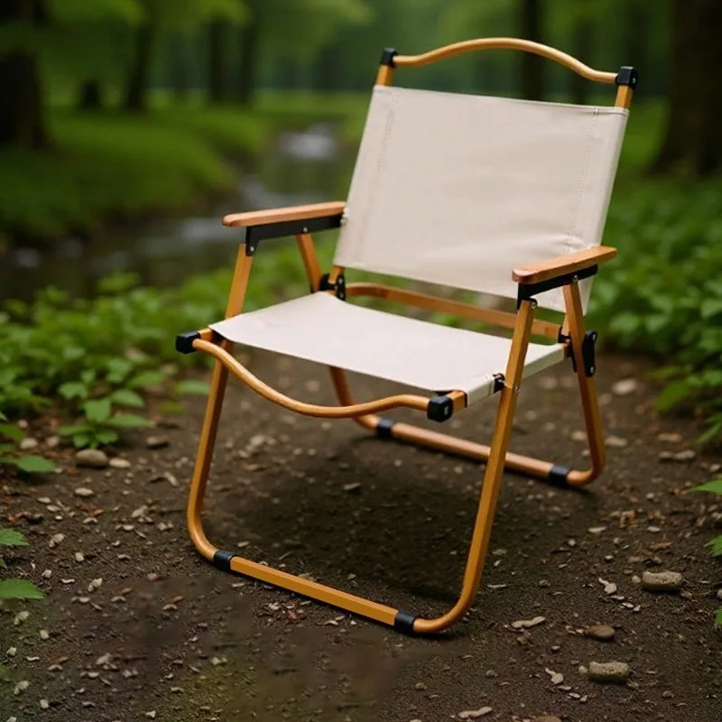 

Foldable Portable Fishing Chair Lightweight Beach Chair Outdoor Multifunctional Travel Chairs Carbon Steel Camping Equipment