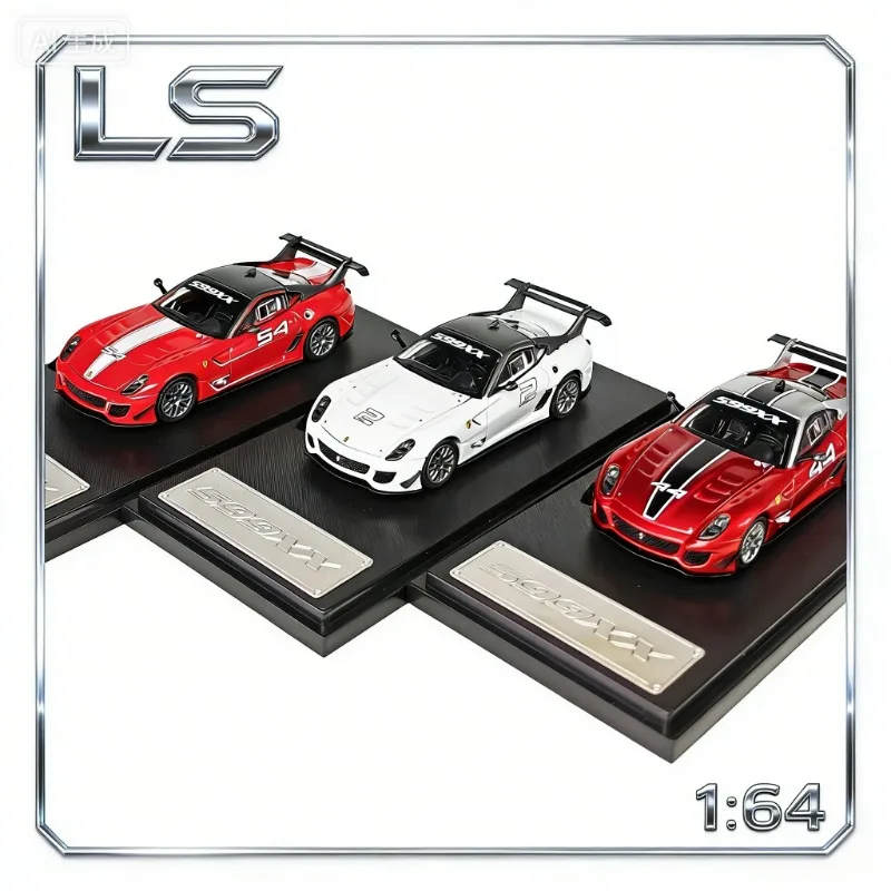 

Модель LS 1:64, литая модель из сплава, подарок для мальчиков, высококачественная статическая коллекционная модель для взрослых, праздничный подарок.