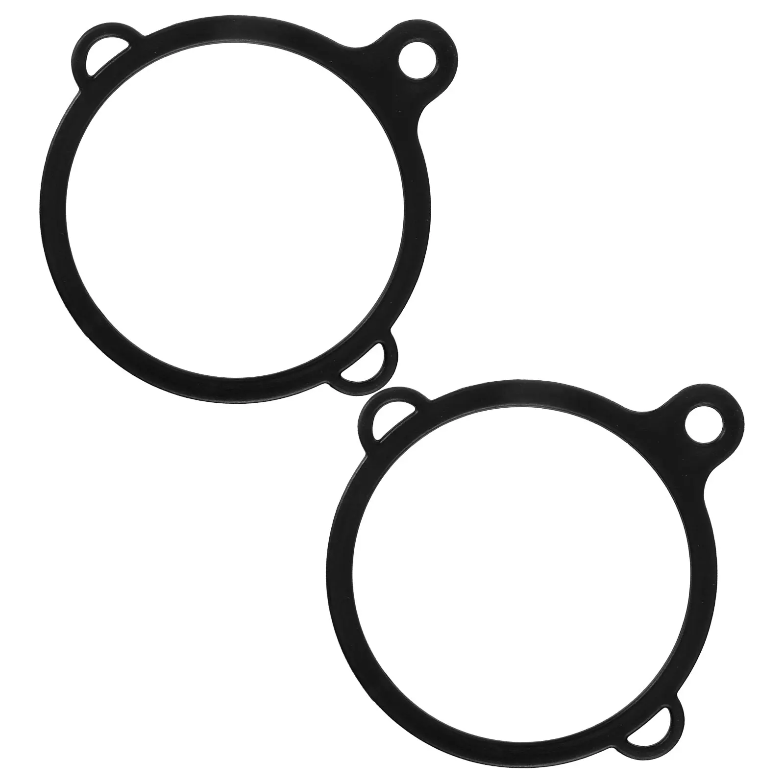 

2pcs Sports Bottle Accessories Durable Plastic Rings 3 Holes for Water Bottle Holder kettle sports bottles holder black