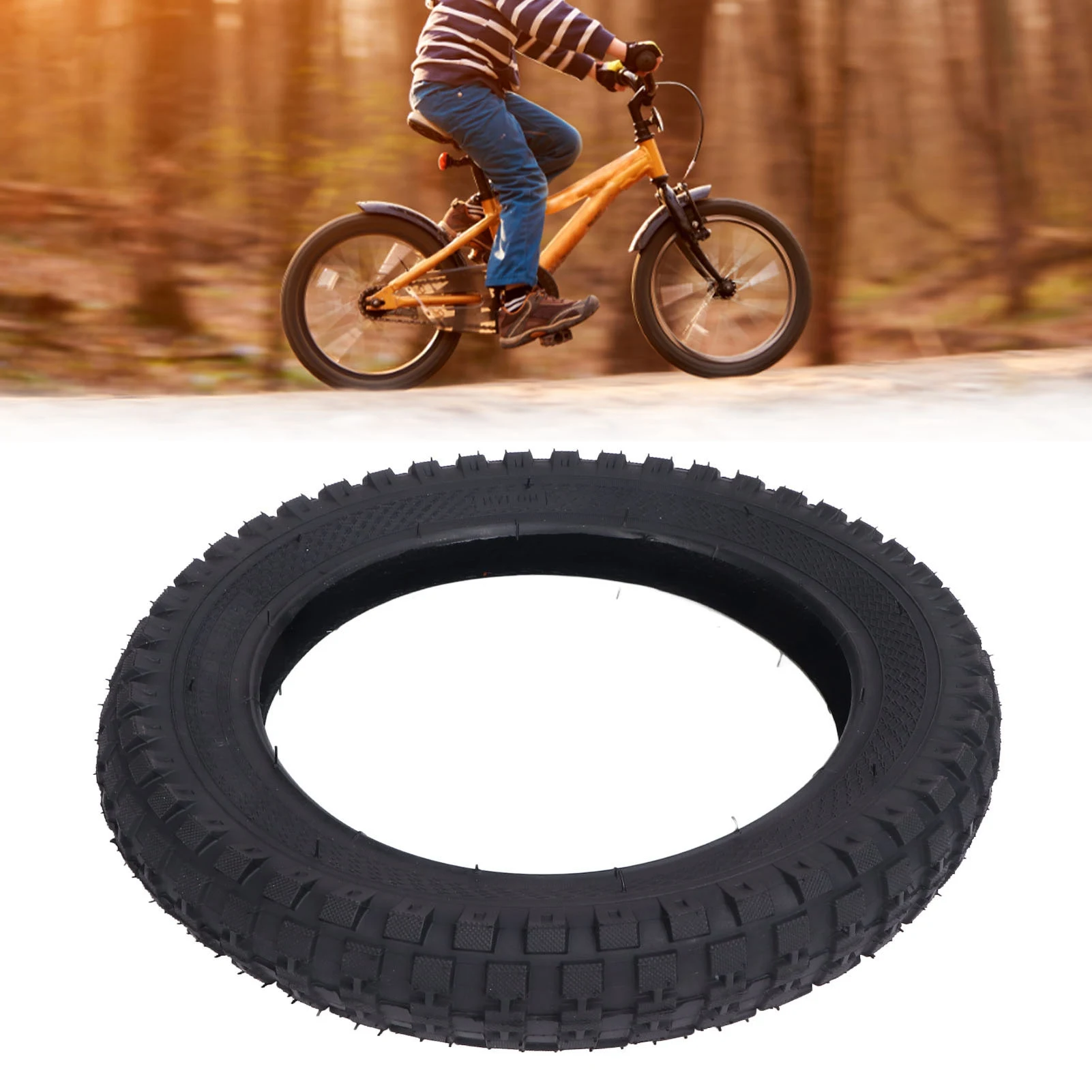 

280KPa Kids Bike Outer Tyre High Strength Outer Tire For Mountain Bike Balance Car