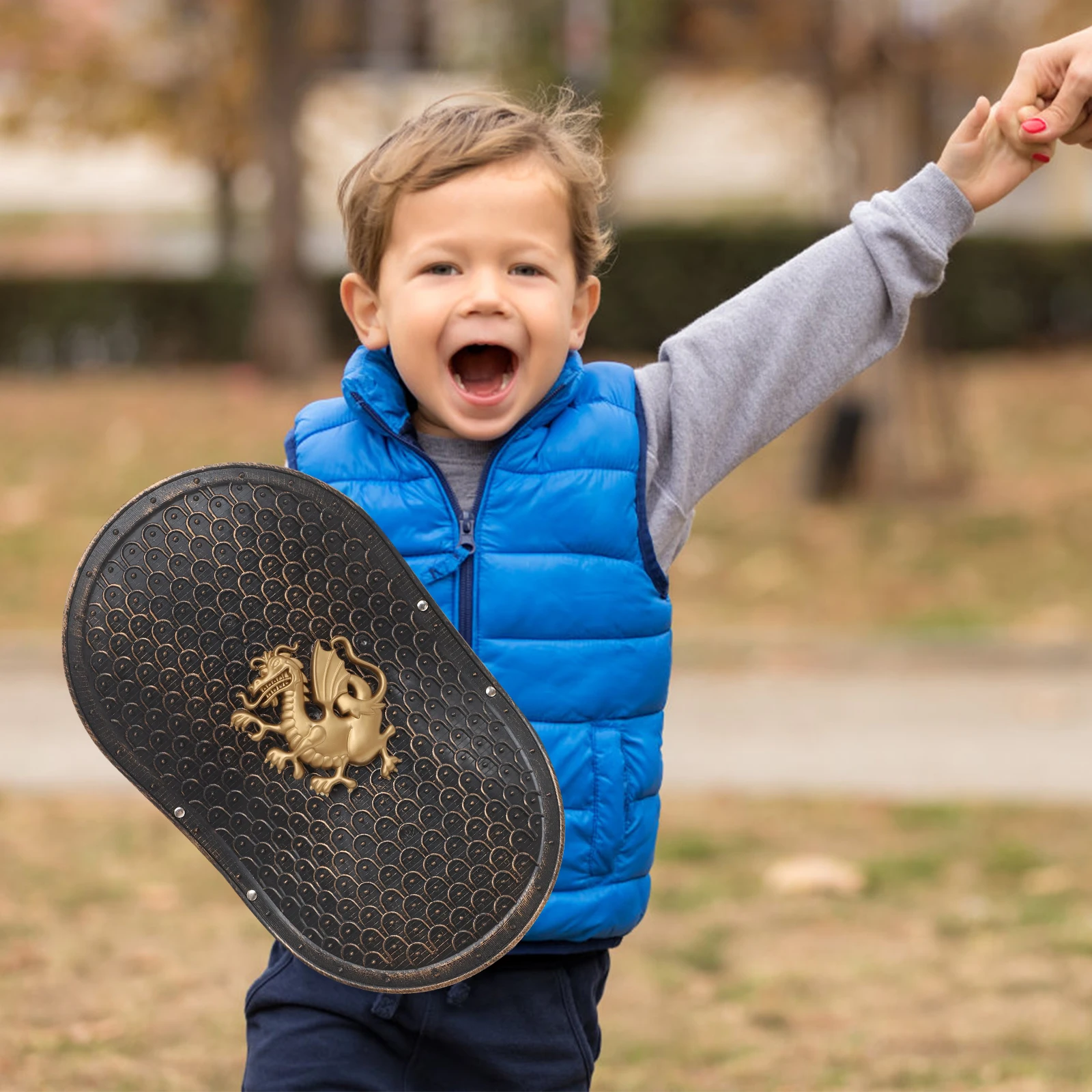 1pc Kids Cosplay Schild Plastic Kinderen Armor Voor Verjaardagsfeestje Kleine Armors Kostuum Prop Schild Voor Kinderen 4-6 8-12