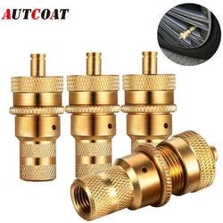 AUTCOAT 4Pcs Automatic Tire Deflator, 6-30 PSI Tyre Deflator Kit for Tires, Car, Truck, Motorcycle