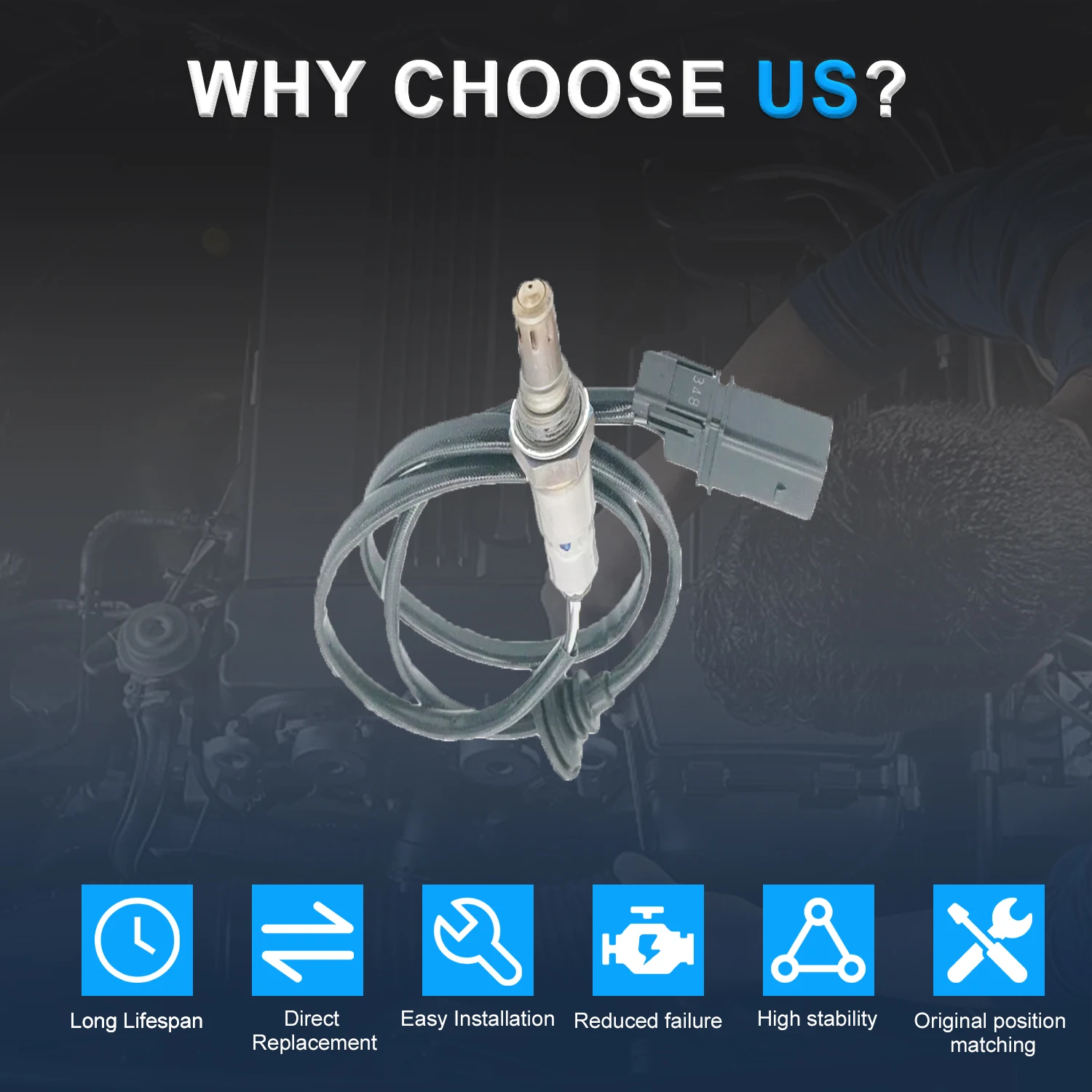 234-5051 New Oxygen Lambda Sensor For Mitsubishi Outlander Lancer Outlander Sport 2003 2004 2005 2006