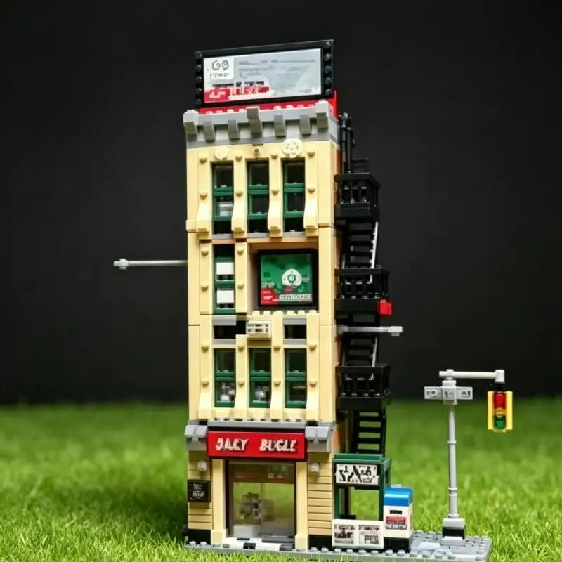 Fast Ship 781PCS MOC The Daily Bugle Building Blocks Mysterio Compatible Movie With Figure Model Toys for Birthday Festival Gift