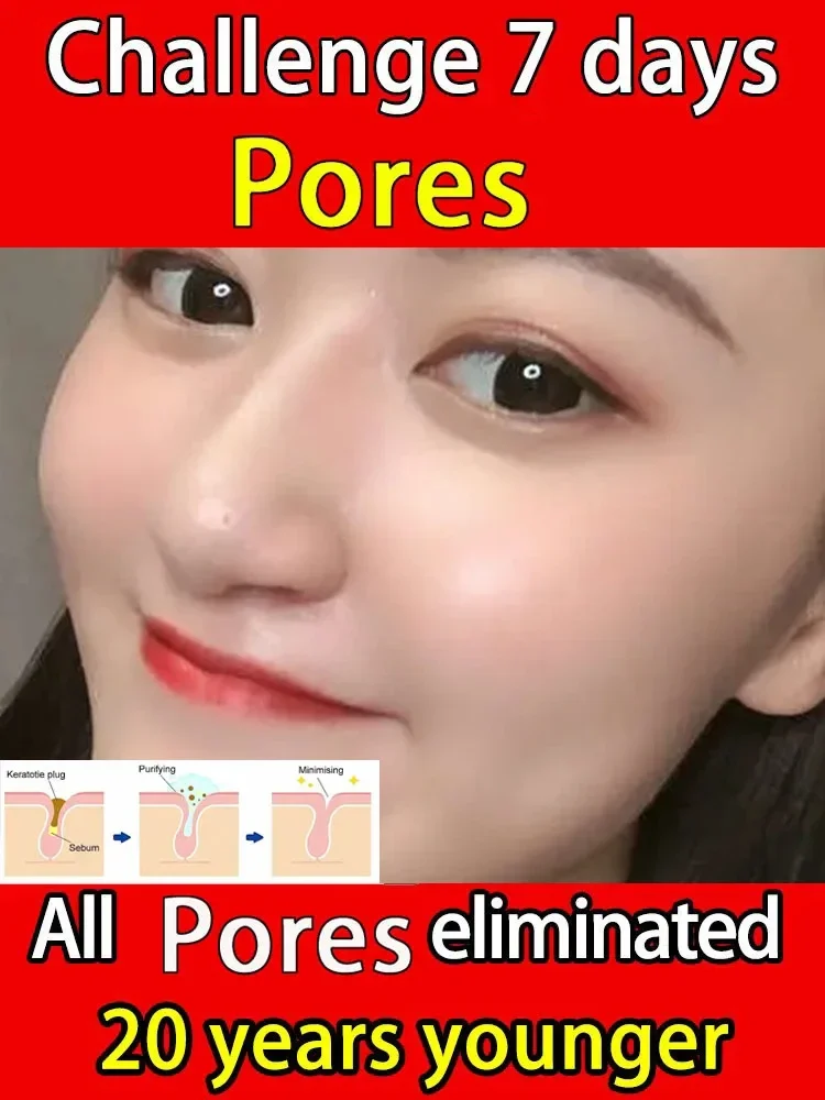 

Pore Shrinking Serum Face Removing Large Pores Tightening Repairing Facial Pore Minimizing Essence Skin Care Products