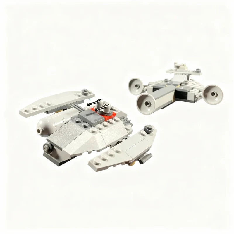 117pcs MOC Classic MINI Haulcraft Arrestor Cruiser Star Battle Model Building Blocks Christmas Gift Construction Toy Creative