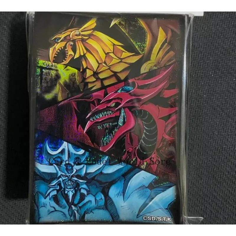 

YuGiOh Konami Egyptian God Slifer, Obelisk, Ra Ver. A 100 Pcs Card Sleeve SEALED