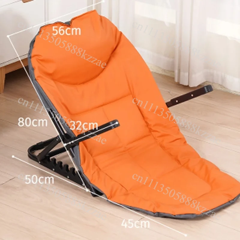 Bed Backrest Chair Foldable Lazy Sofa With Adjustable Armrests For The Elderly Student Dormitories Outdoor Tatami Beds Flooring