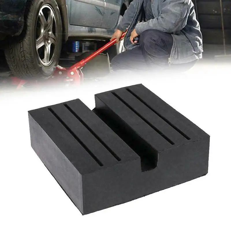 Beam Rubber Support Block Scissor Car Lift Pad 70x70x25mm Car Jack Rubber Cushion Square Cushion Booster Cushion Durable Tool