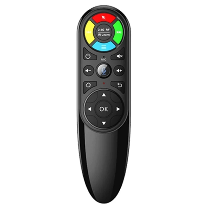 RISE-Q6 Flying Air Mouse Voice Control 2.4G Remote Controller With Gyroscope For Android TV Box X96 H96