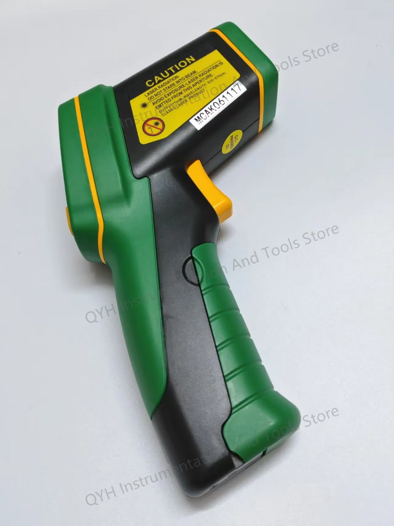 MASTECH MS6531C Termometer Inframerah LCD Warna Non-kontak dan Uji Suhu Tipe K Tampilan Lampu Latar Penahan & Pencatatan Data