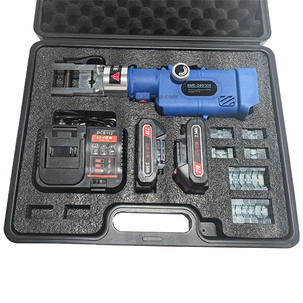 Pipe Crimping Tool Kit Electric Rechargeable Copper Stainless Steel Pipe Fitting Hydraulic Crimper Pliers