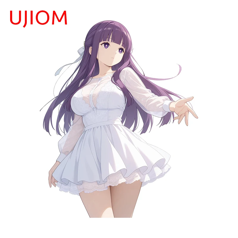 

UJIOM Beautiful Anime Figure Frieren Wall Sticker Elegant High Quality Unique Picture Decal Waterproof Wallpaper Home Decor
