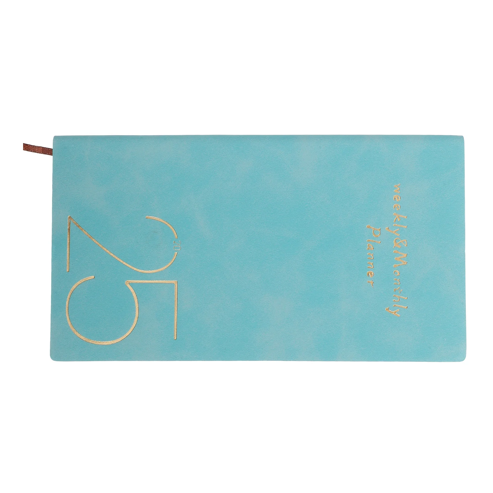 2025 Schedule Planner Monthly Planners Pocket Hardcover Weekly Paper Pu Calendar Notebook Middle Schools Student Academic