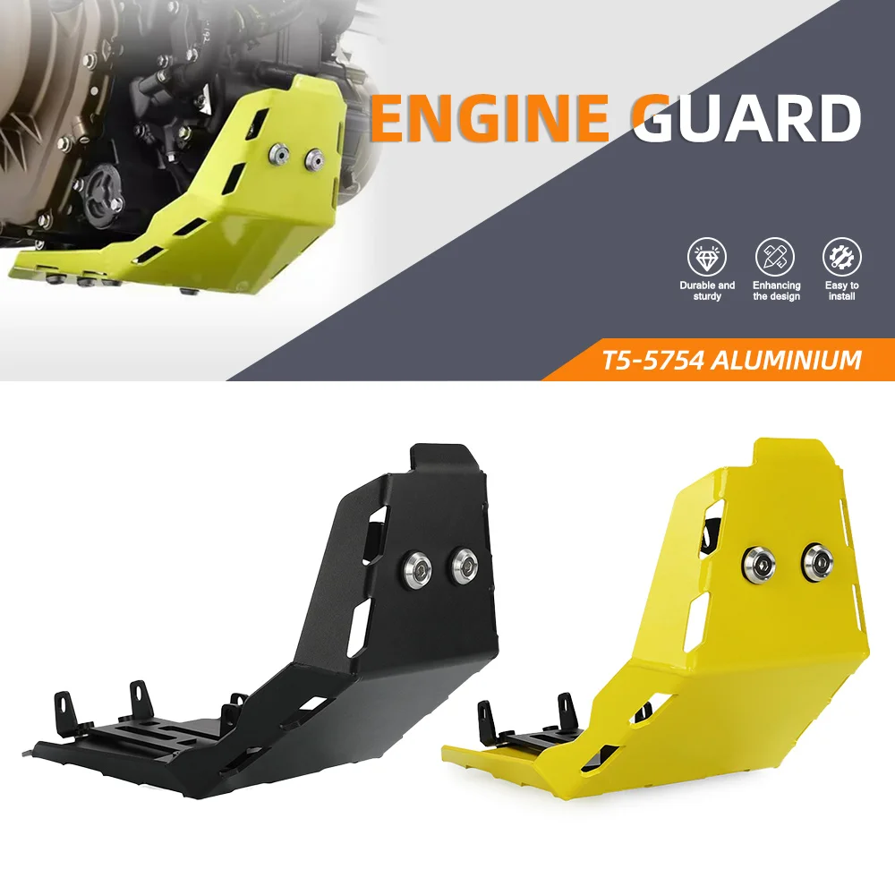 

For Husqvarna Svartpilen Vitpilen 401 2018 2019 Motorcycle Accessories Skid Plate Under Engine Guard Chassis Protection Cover