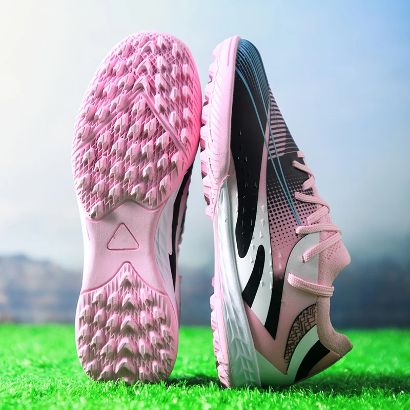 

Men Professional Football Field Boots TF/FG Original Soccer Shoes Society High Quality Cleats Studded Football Shoes Comfortable