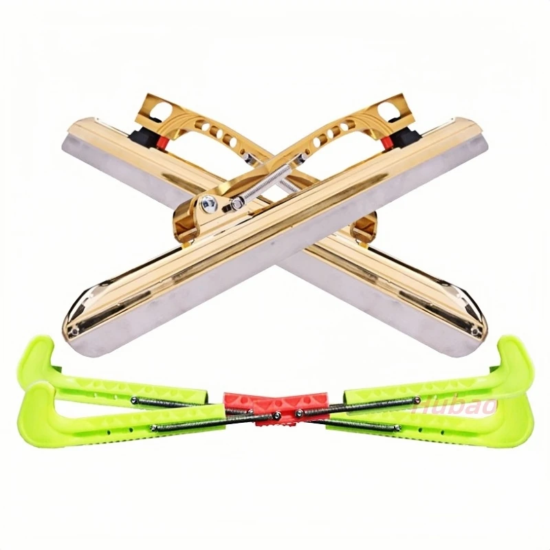 Funda de hoja de hielo de 355/380/410/430mm, patinaje de pista corta profesional, pista larga, hoja de hielo, deslocación, patinaje de velocidad