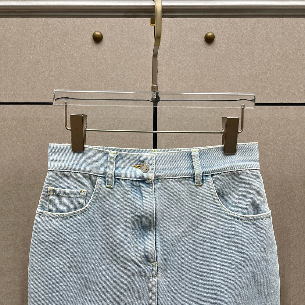 2026年新作 100%コットンデニムミディスカート レディ - Denim Skirt Midi Vintage のレビューと価格