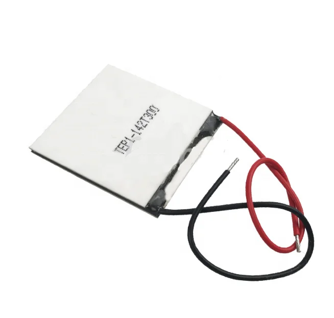 40*40*3.4mm 300C High Temperature Teg Module Thermoelectric Generator Small Thermoelectric Chip Generator TEP1-142T300