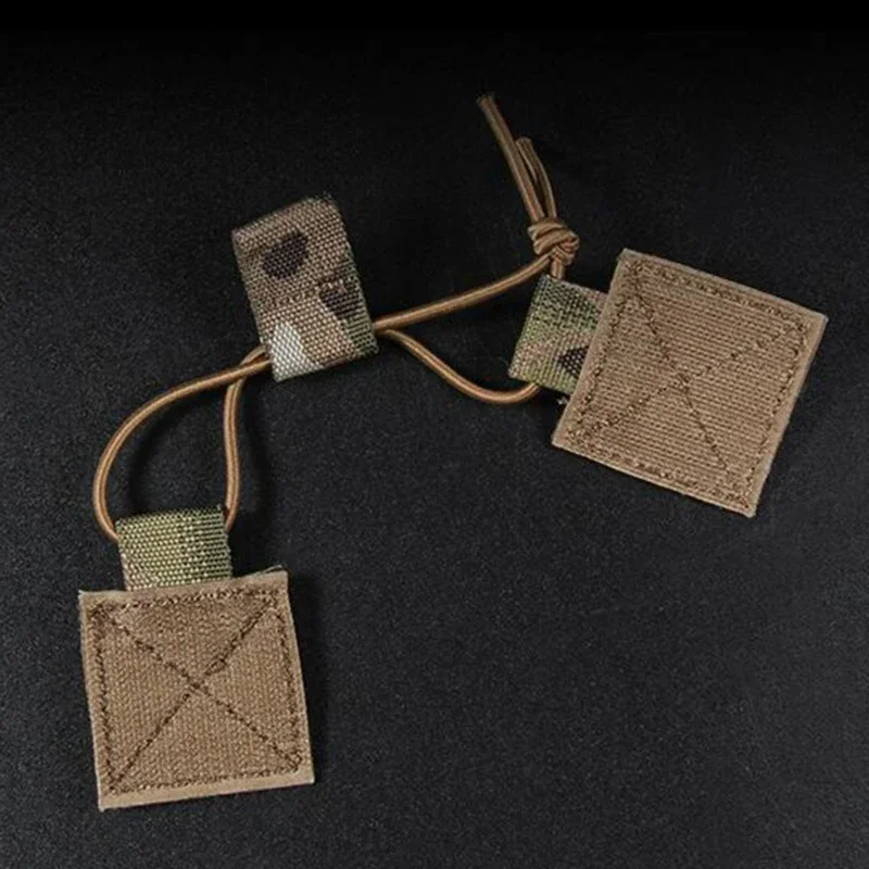 التكتيكية مطاطا الأشرطة مجلة السحابة ل D3CRM الصدر تلاعب هوك وحلقة راديو الاحتفاظ بنجي مشبك ثابت سترة الملحقات #1