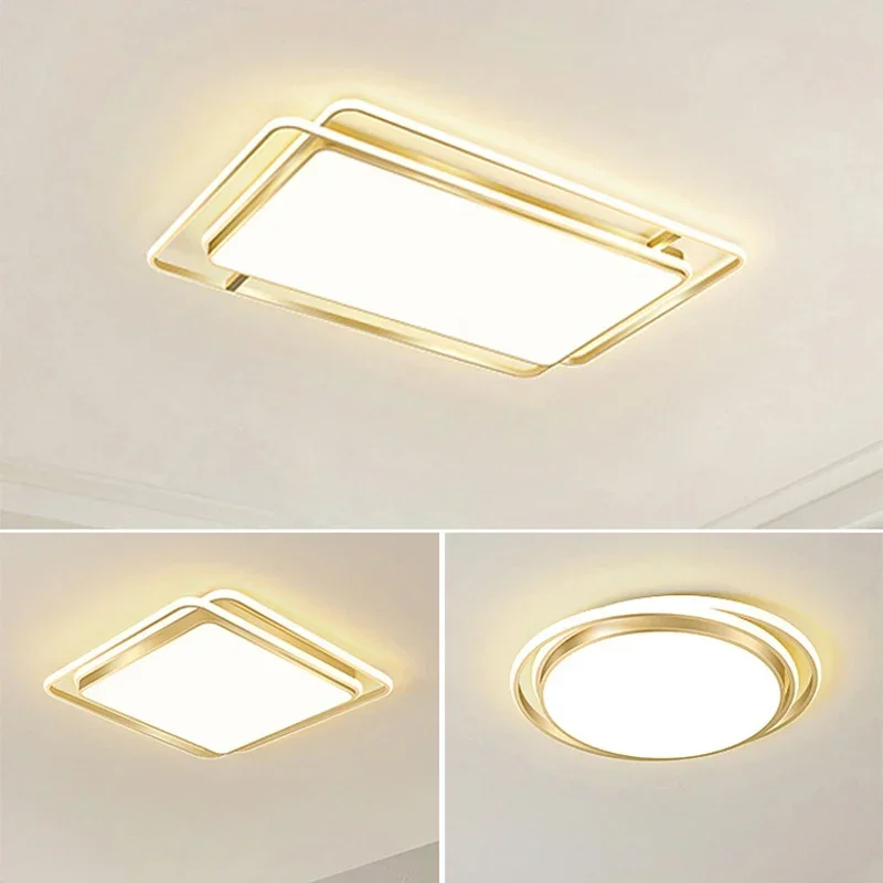 

Nordic Luxury Gold Ceiling Lamp Modern LED Chandelier Light For Living Room Bedroom Bedside Home Indoor Decor Lighting Fixture