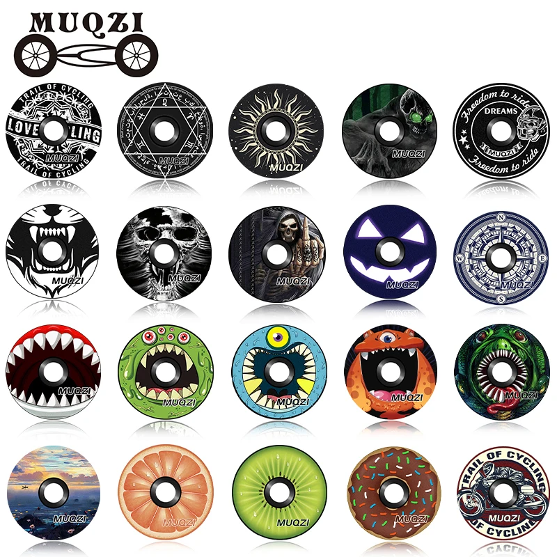 AliExpress MUQZI Headset Top Cap Bike Aluminum Alloy Ultralight Stem Cap Compatible with Most Road MTB 1-1/8" Fork Steerer