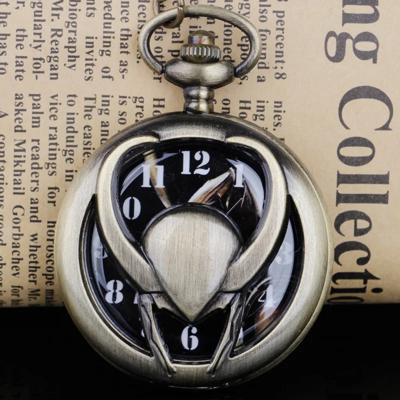 العتيقة خمر الجوف Steampunk ساعات الجيب الكوارتز النساء سلسلة رجالية الساعات هدايا للأطفال ساعة Relojes دي Bolsillo