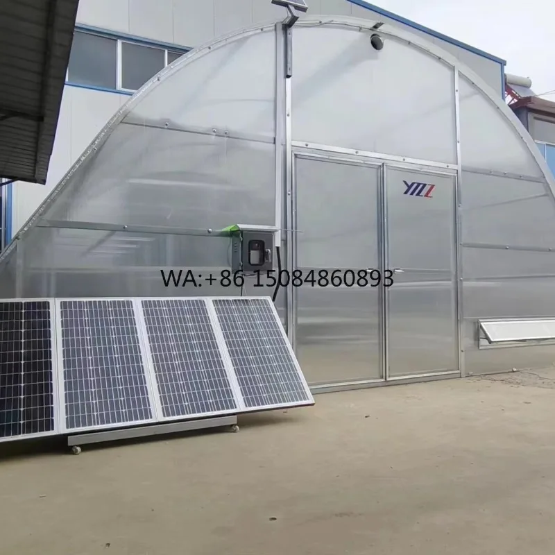 Solar Powered Commercial Dryer for Rice Grain Vegetables and Fruits High Capacity Industrial Drying Equipment SolaSolar panel po