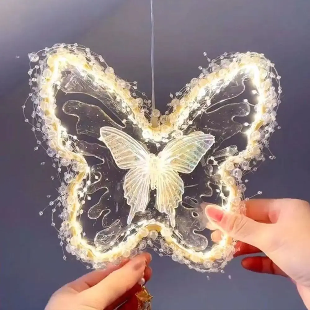 New Butterfly Shape LED Light DIY Handmade Neon Light Gifts Creative Night Lamp