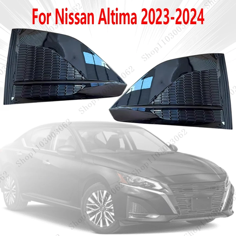 

Fog light frame For Nissan Altima 2023-2024 Car External Front Bumper Honeycomb Grille Decorative Frame 622569HF0B 622579HFOB