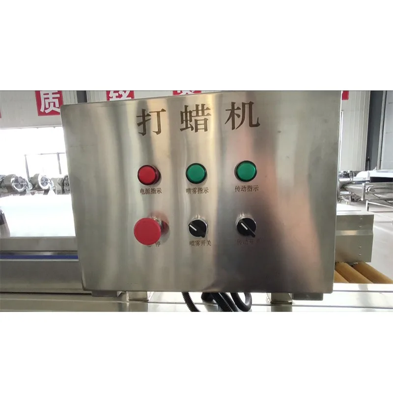 Citrus Fruit Waxen Machine Kiwi Fruit Waxen Wax Coating Machine te koop