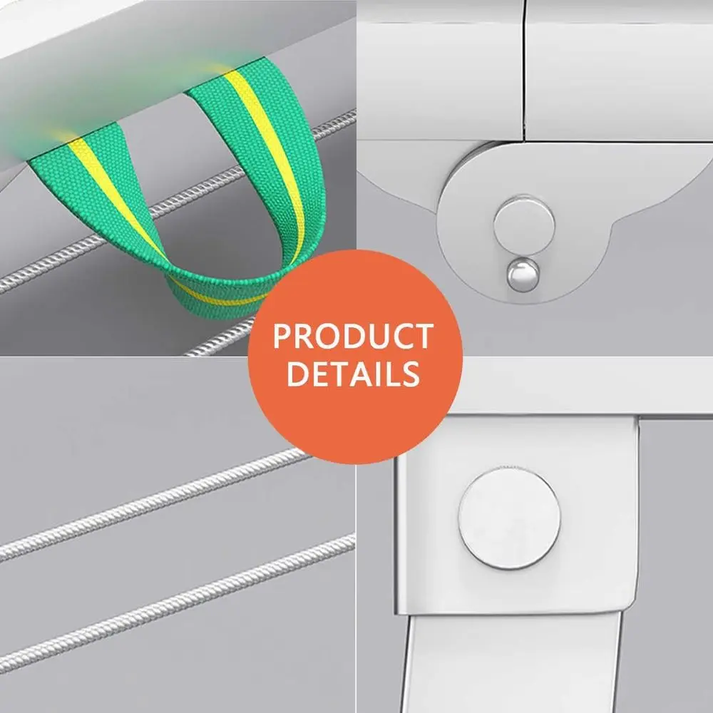 Adjustable Multi-Purpose Folding Work Platform, Steel Scaffolding Ladder Stool for Various Tasks with Anti-Slip Base