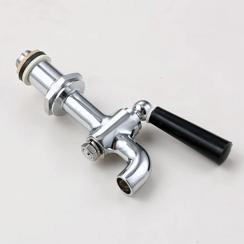 1PC 3/8' Long Copper Teapot Faucet Hot Water Bottle Open Bucket Water Spout Bibcock for Kitchen Bathroom