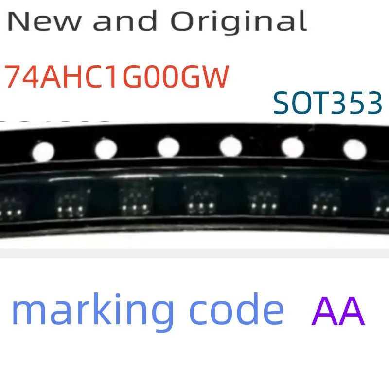 

74Ahc1G00Gw Sot353 2-Input Nand Gate Marking Code Aa
