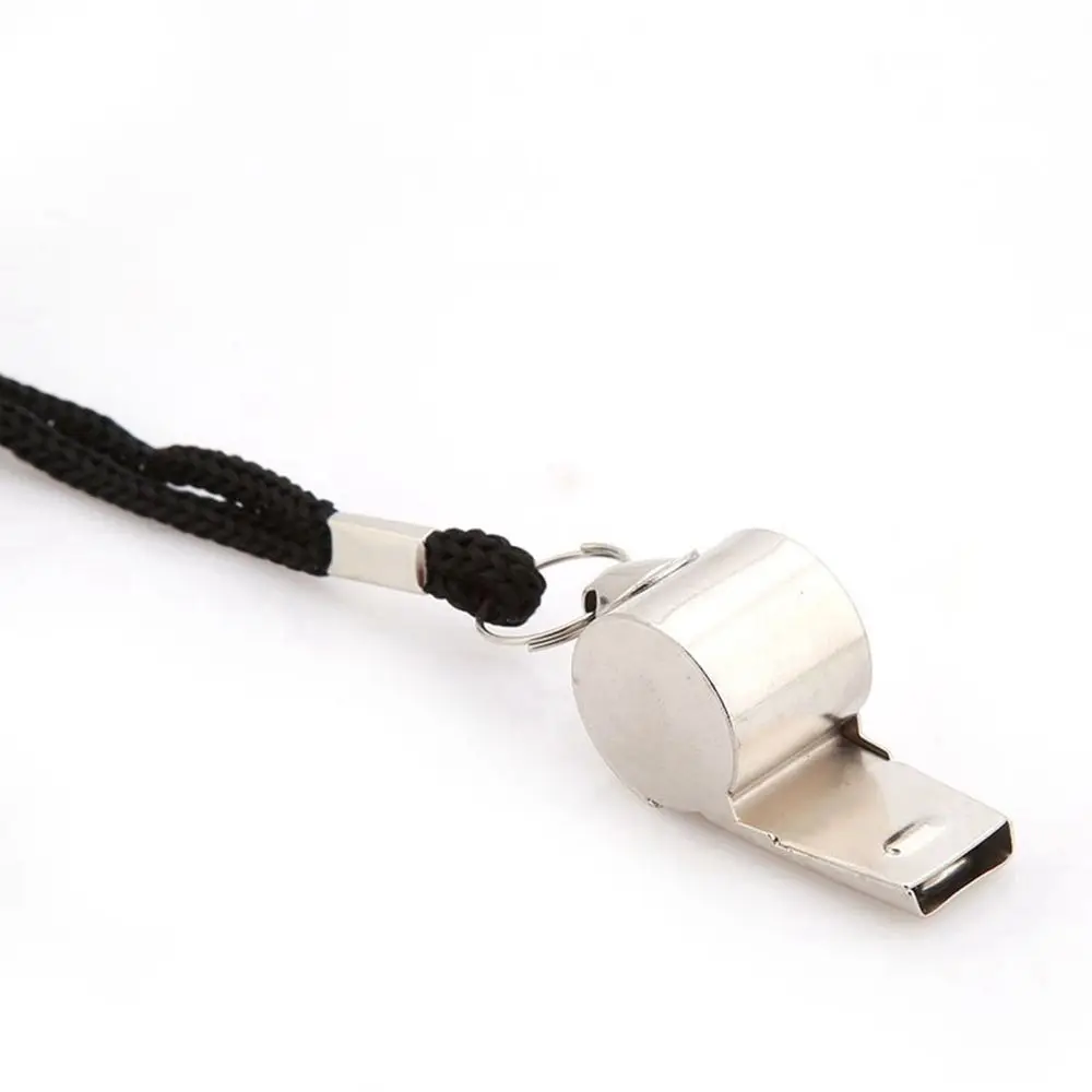 Hoge kwaliteit Party Training School Scheidsrechter Sport Rugby Cheerleaders RVS Fluitjes Metalen Fluitje Cheerleading Tool