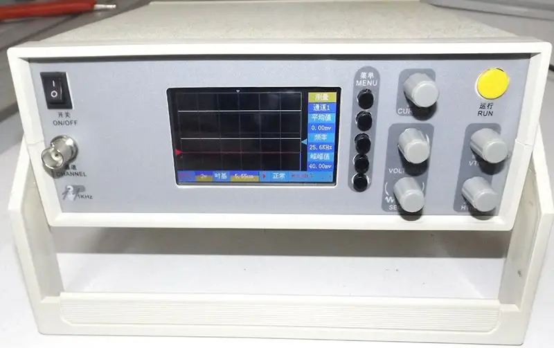T1000 Desktop Oscilloscope Measuring Instrument 20MHz Sampling 5MHz Auto Repair Experiment DIY Color Screen